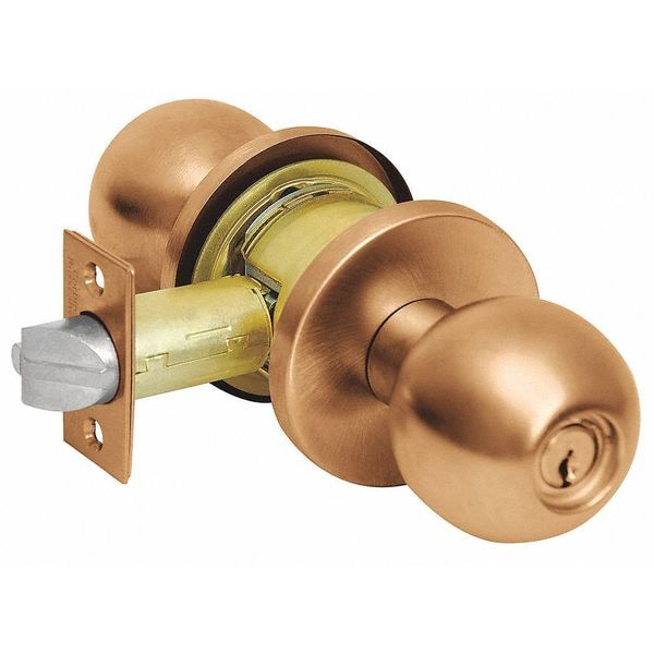 Knob Lockset, Mechanical, Passage