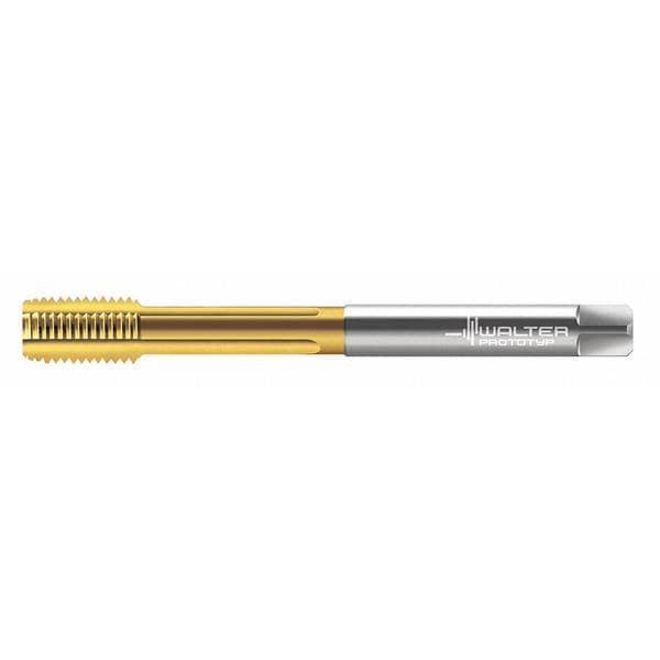 Straight Flute (Hand) Straight Flute Hand Tap, M30-3.50, Plug, Metric Coarse, High Speed Steel, 4
