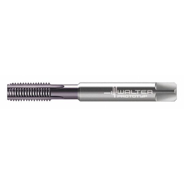 Straight Flute (Hand) Straight Flute Hand Tap, M5-0.80, Plug, Metric Coarse, High Speed Steel, 4