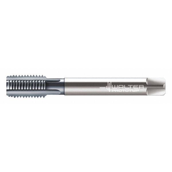 Straight Flute Straight Flute Tap, 7/16"-20, Plug, UNF, High Speed Steel, 4