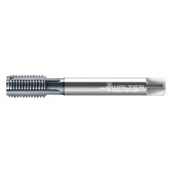 Straight Flute Hand Tap, M16-2.00, Plug, 4 Flutes, Metric Coarse