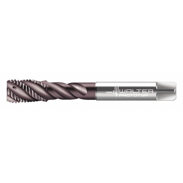 Spiral Flute Tap Plug, 4 Flutes