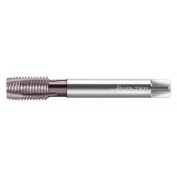 Spiral Point Tap, M20-2.5, Taper, Metric Coarse, 4 Flutes, Hard Lube