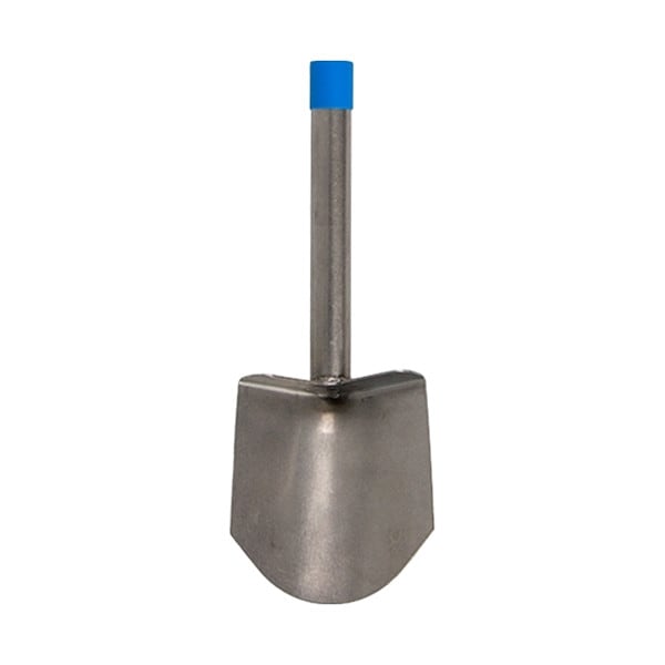 Scoop, 8 oz., Stainless Steel, 4 in.