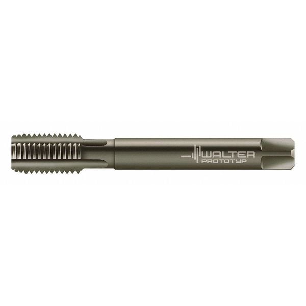 Straight Flute (Hand) Straight Flute Hand Tap, 3/8"-16, Plug, UNC, High Speed Steel, 4