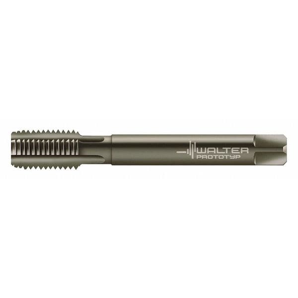 Straight Flute (Hand) Straight Flute Hand Tap, M20-1.50, Plug, Metric Fine, High Speed Steel, 4