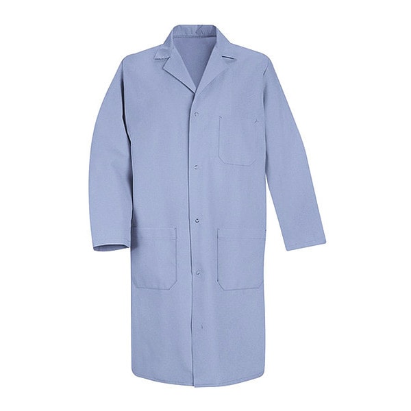 Lab Coat, Cotton/Polyester, 3 Pockets, Snaps
