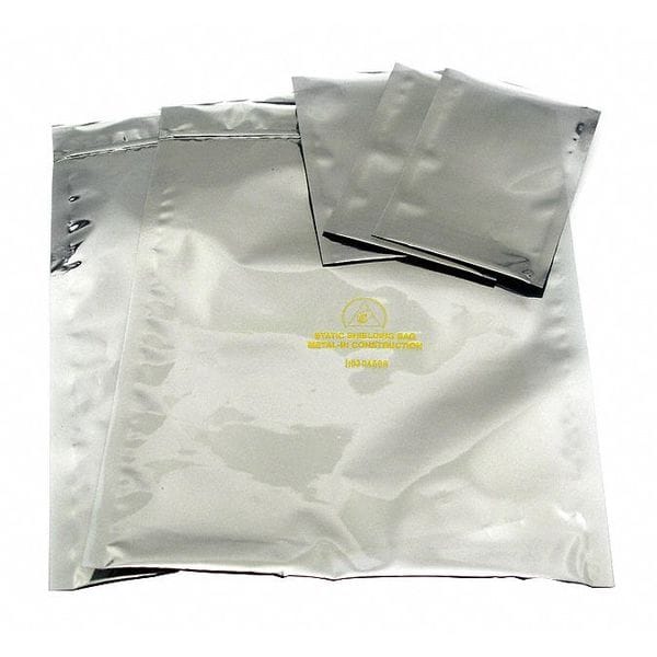 ESD Metal In 3mil Flat Bg 10inx1ft, PK100