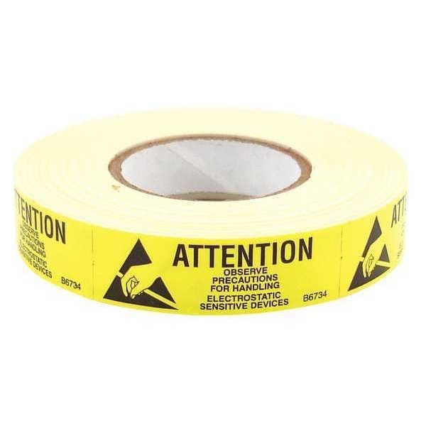 HMIG Label, 10 in H, 14 in W, Aluminum