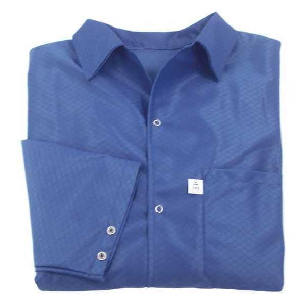 Lightweight ESD Smock Small Blue