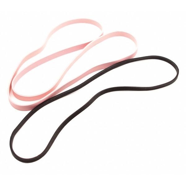 BE5114 Blk Dissipative Rubber Band, PK210