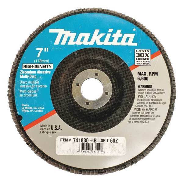 Multi Disc, 60 Grit, For GA7001L, 7", PK10