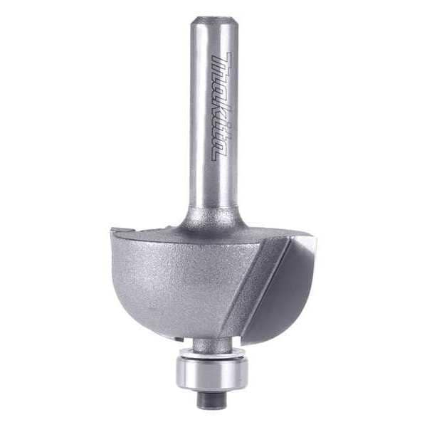 Router Bit, 1/4" Cove, 2 Flute, 1/4"