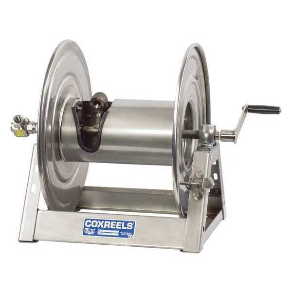 Motor Rewind Hose Reel SS 1/2inx100ft
