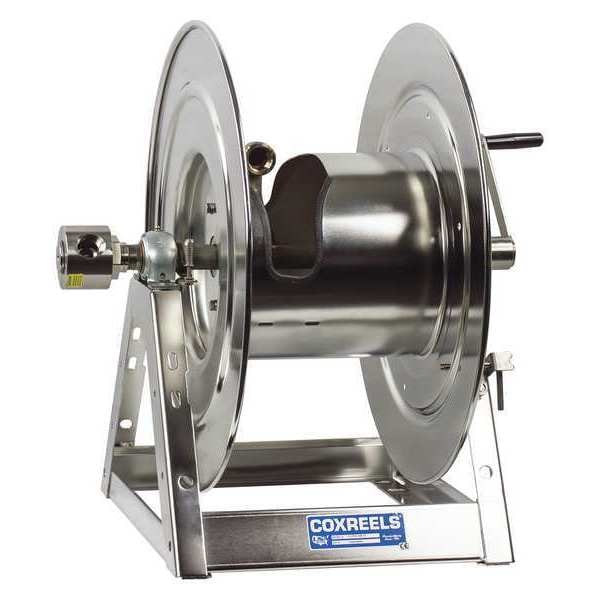 Hand Crank SS Hose Reel 1inx100ft
