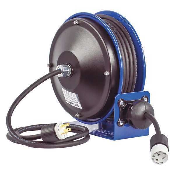 Cord Reel, 12 AWG, Blue Reel Color, 25 ft Length