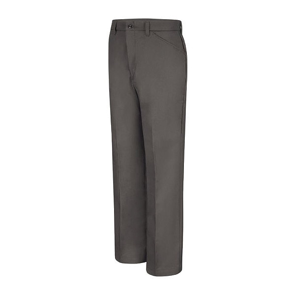 Men's Mens Work Pant, 33, Charcoal, 65% Polyester/35% Cotton
