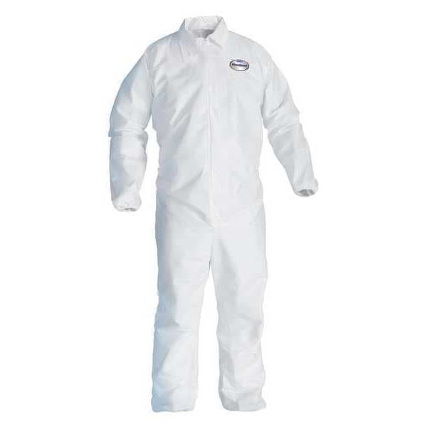 Disposable Coverallss, 2XL, 24 PK