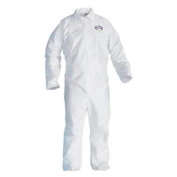 Disposable Coverallss, Large, 24 PK