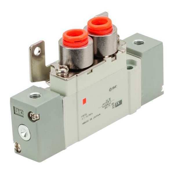 Air Operated 5 Port Valve, 8mm Port