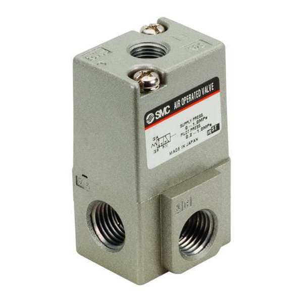 Air Operated 3 Port Valve, 1/4" Port