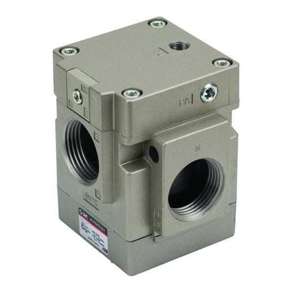 Air Operated 3 Port Valve, 1" Port