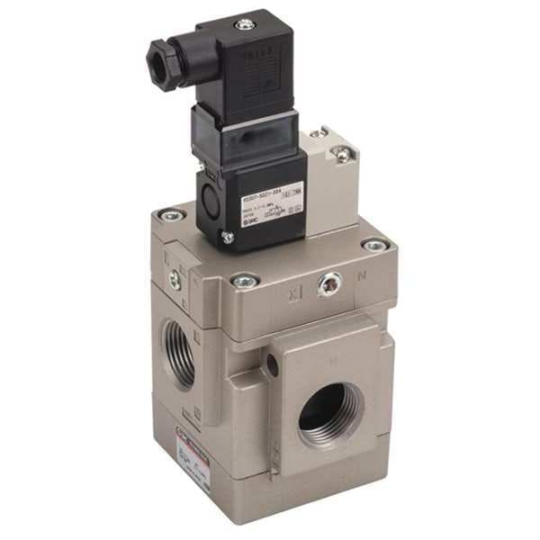 3/4" NPT 3 Port Pilot Solenoid Valve