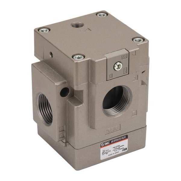 Air Operated 3 Port Valve, 3/4" Port