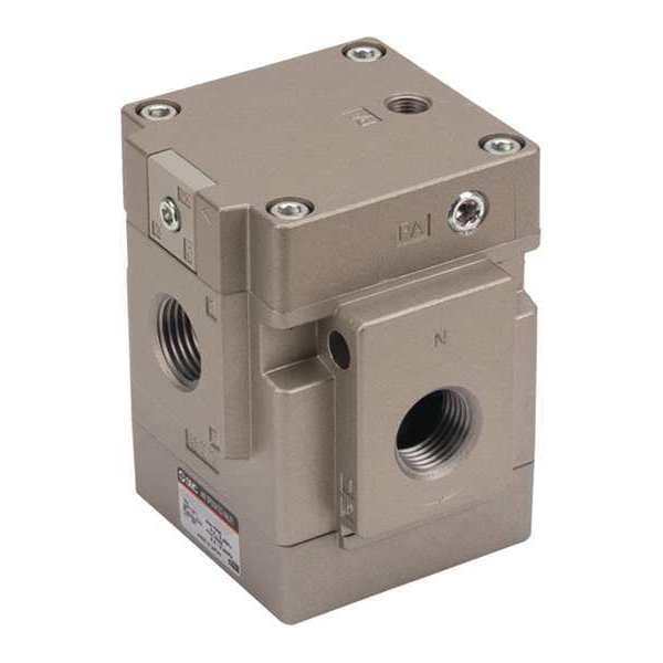 Air Operated 3 Port Valve, 1/2" Port