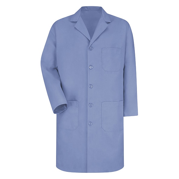 Lab Coat, Cotton Poplin/Polyester, 3 Pockets, Button