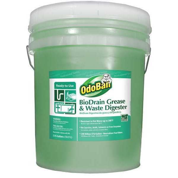Biogrease And Waste Digester, 5 Gal Pail, Liquid