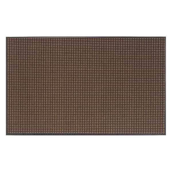 Entrance Mat, Brown, 3 ft W x 5 ft L