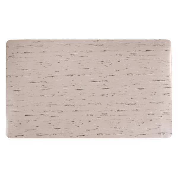 Antifatigue Mat, 3 ft. L x 2 ft. W, 1/2" Thickness, Black/Gray/White