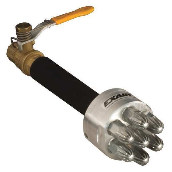 Super Blast Air Gun, 3 ft Ext, 7 Nozzle