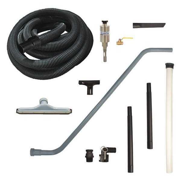 Deluxe High Lift Rev. Drum Vacuum, 3 gal, Hose Dia. 1-1/2", 43 scfm
