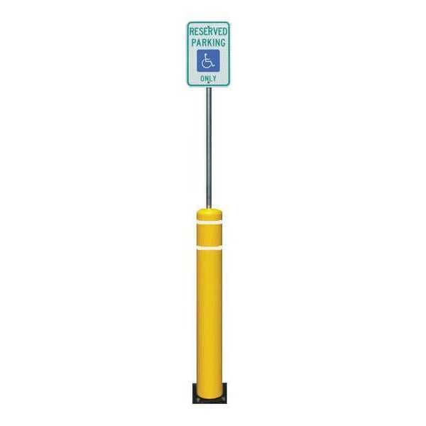 FlexPost Adhesive Install, 6 ft., Black