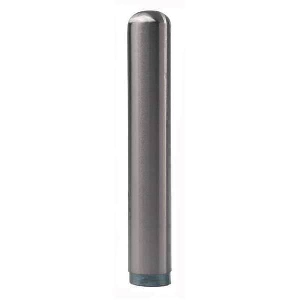 Bollard, Threaded Base, Bolt Down, SS, 4x48