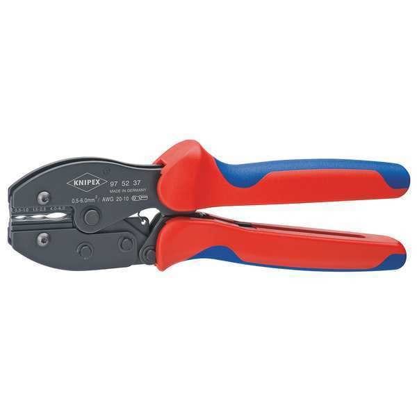220mm Crimping Pliers, 3 Position Contact 20 to 10 AWG