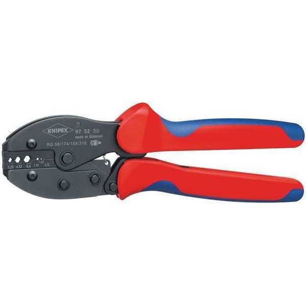 220mm Crimping Pliers, 6 Position Contact