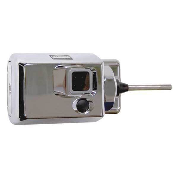 Chrome Auto Flush Toilet, Side Mount
