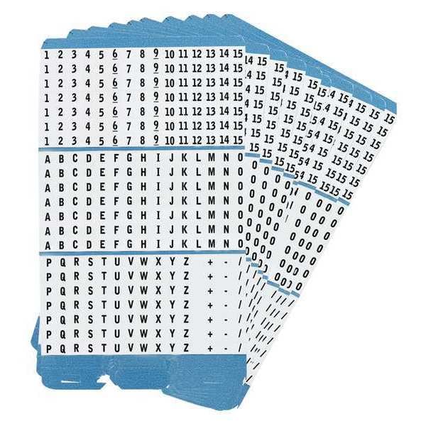 Porta-Pack Wire Markers, Assorted, PK10