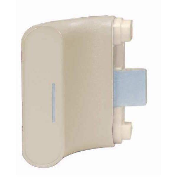 Right Handrail Return Sec.Plate, Eggshell