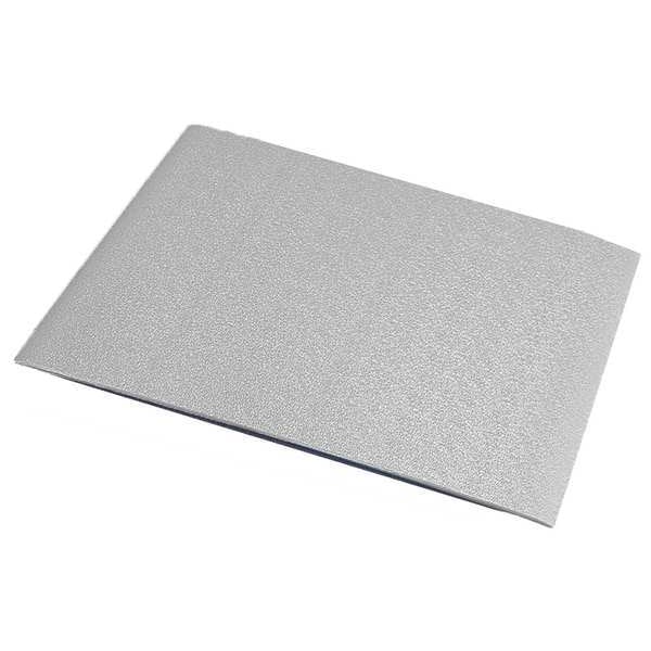 Wall Covering, 48 x 96In, Silver-Gray