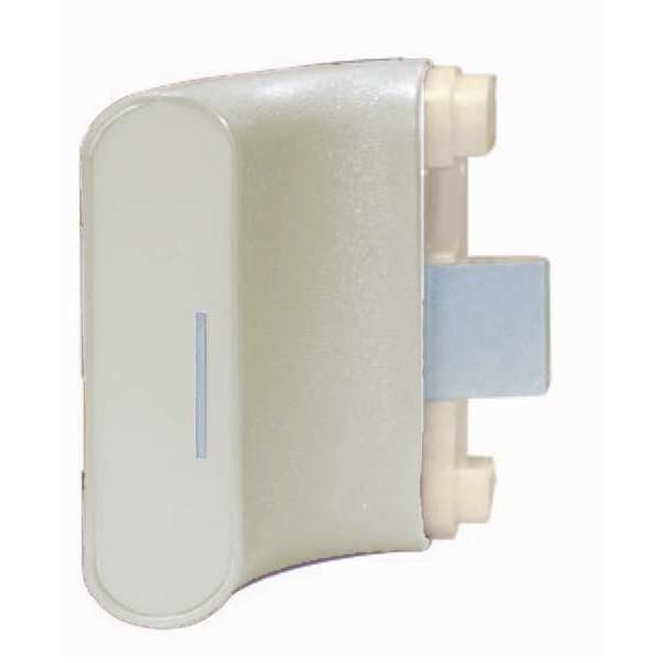 Right Handrail Return, Linen White