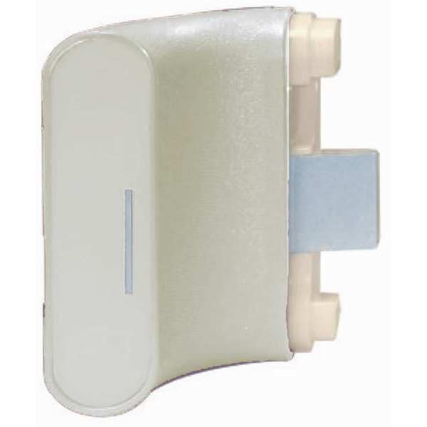 Handrail Return Sec. Plate, Linen White