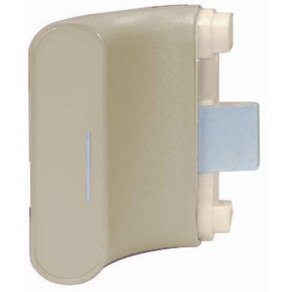 Handrail Return Sec. Plate, Ivory