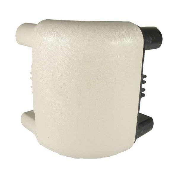 Handrail Outside Corn. Sec Plate, Ivory