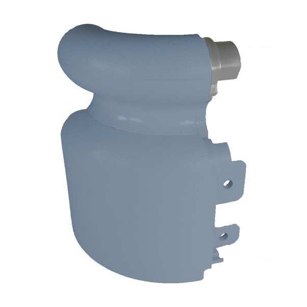 Right Handrail Return, Windsor Blue