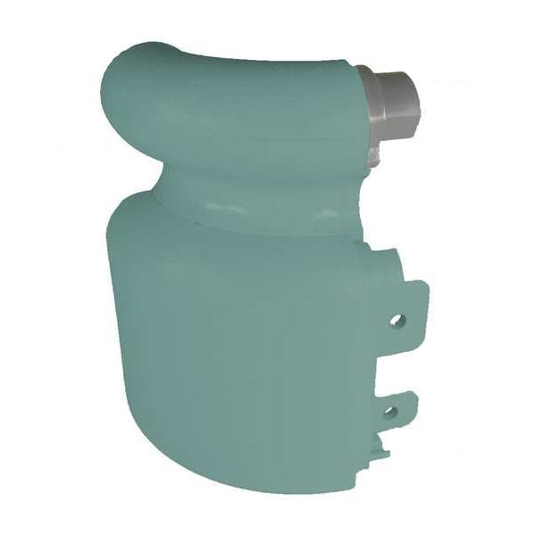 Right Handrail Return, Sec Plate, Teal