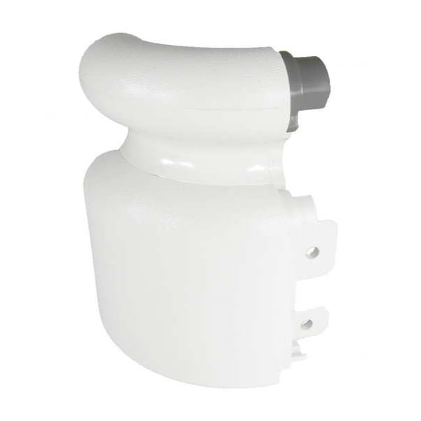 Right Handrail Return, Linen White